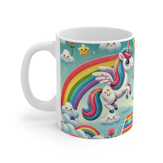 Mug Licorne et Dragon - Tasse Magique en Céramique,  Amoureux des Univers Fantastiques, enfants et adultes