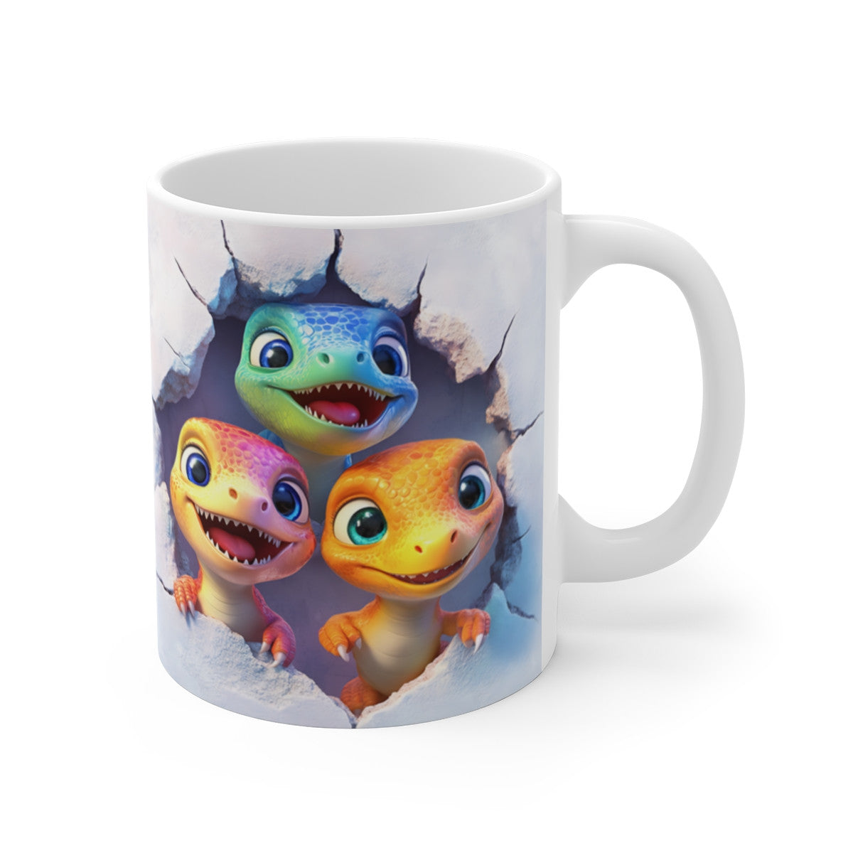 Mug Tasse Dinosaure Frissons – Les Petits Explorateurs Préhistoriques Débarquent ! pour enfants et adultes