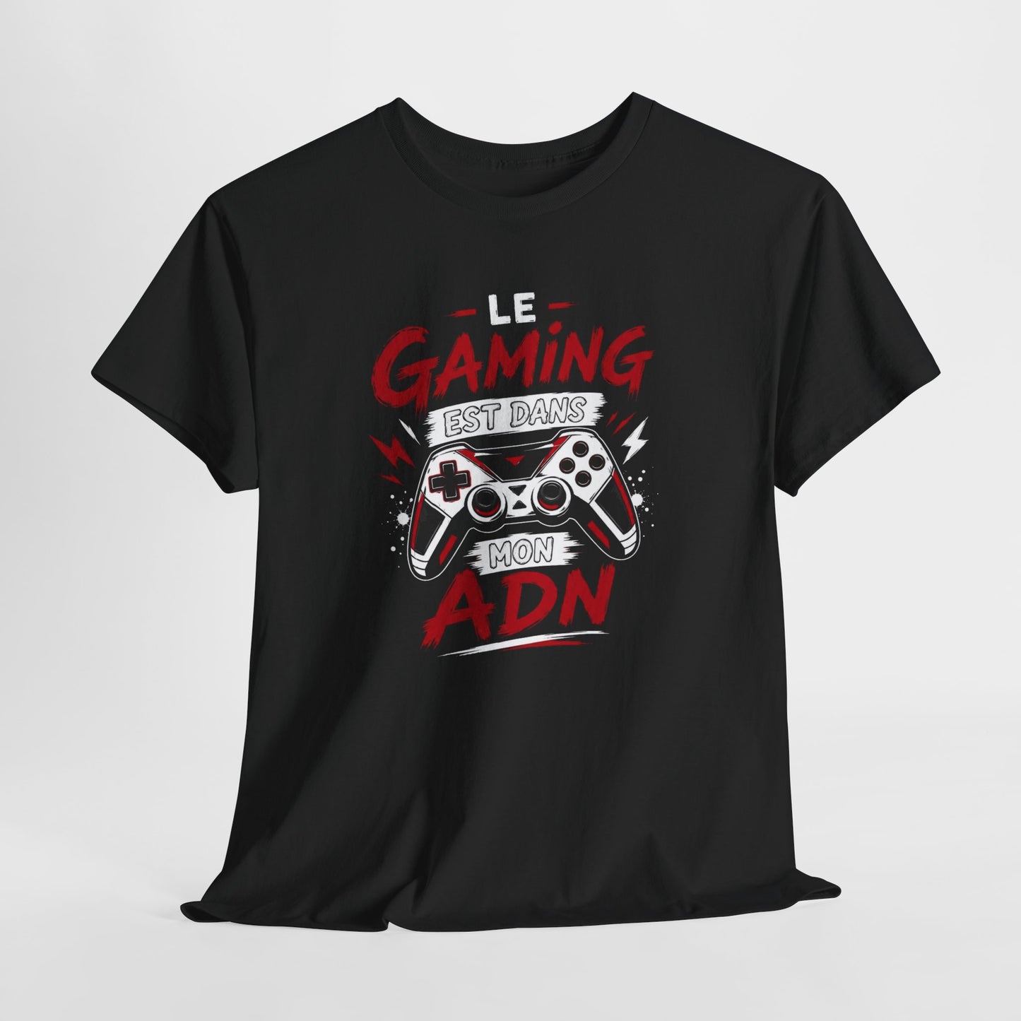 Tee-Shirt Gaming Homme et Femme – Gamer Manette Jeu Vidéo Console PC – Cadeau Original pour Passionné de Jeux Vidéo Geek