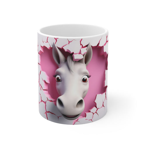 Mug Cheval - Tasse Équestre 325ml - Cadeau Cavalier, Passionné d'Équitation, Fan de Chevaux & Déco Équine