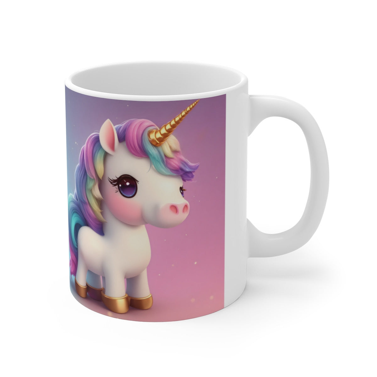 Mug Licorne Magique - Tasse Fantaisie 325ml - Cadeau Fille, Enfant, Amoureux des Licornes & Univers Féérique