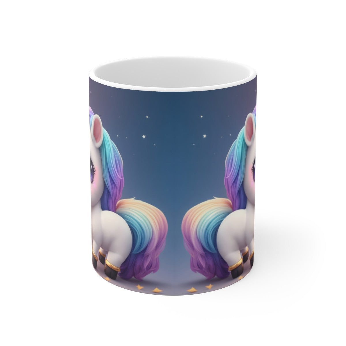 Mug Licorne Arc-en-Ciel - Tasse Magique 325ml - Cadeau Fille, Rêveuse & Passionnés d'Univers Féérique