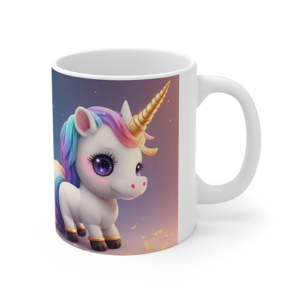 Mug Licorne Arc-en-Ciel - Tasse Magique 325ml - Cadeau Fille, Rêveuse & Passionnés d'Univers Féérique