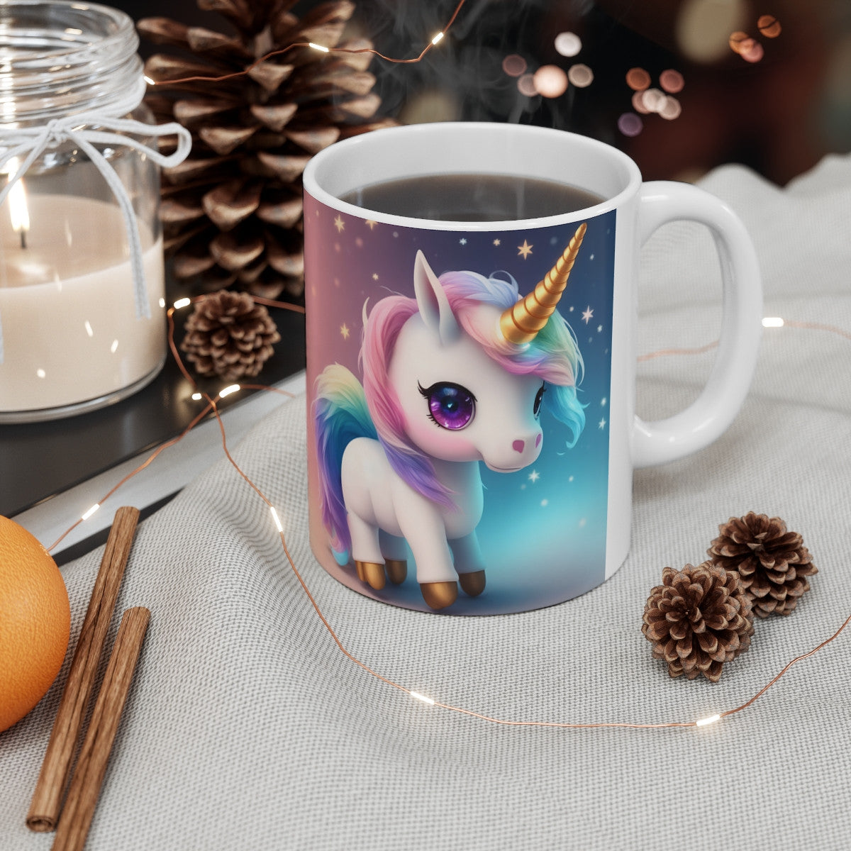 Mug Licorne Féérique - Tasse Magique 325ml - Cadeau Fantastique pour Petits & Grands Rêveurs