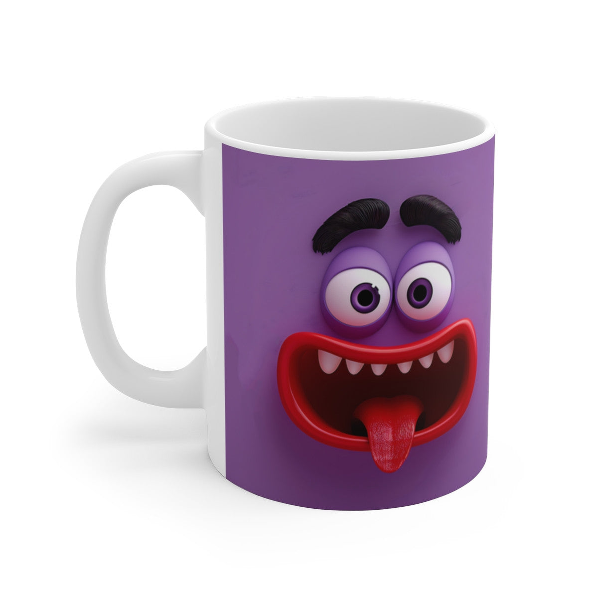 Mug Tasse Monstre Fou - Tasse Fun Déjantée 325ml - Idée Cadeau Humour & Bonne Humeur