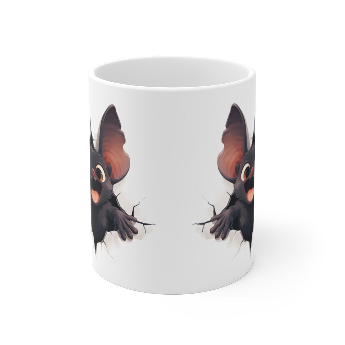 Mug Chauve-Souris Fun - Tasse 325ml - Cadeau Original & Fantaisie pour Amateurs de Créatures Nocturnes