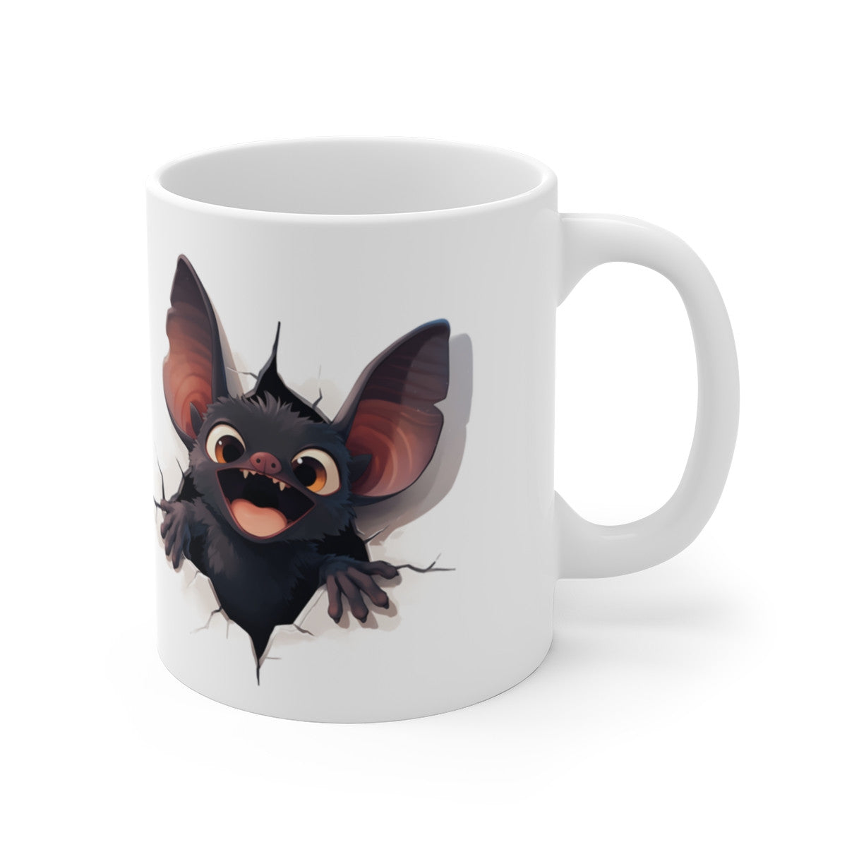 Mug Chauve-Souris Fun - Tasse 325ml - Cadeau Original & Fantaisie pour Amateurs de Créatures Nocturnes