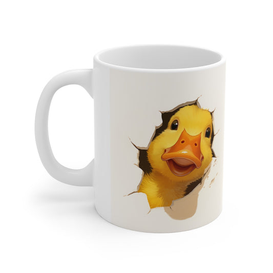 Mug Caneton - Tasse Canard Mignon 325ml - Cadeau Fun & Original pour Amoureux des Animaux
