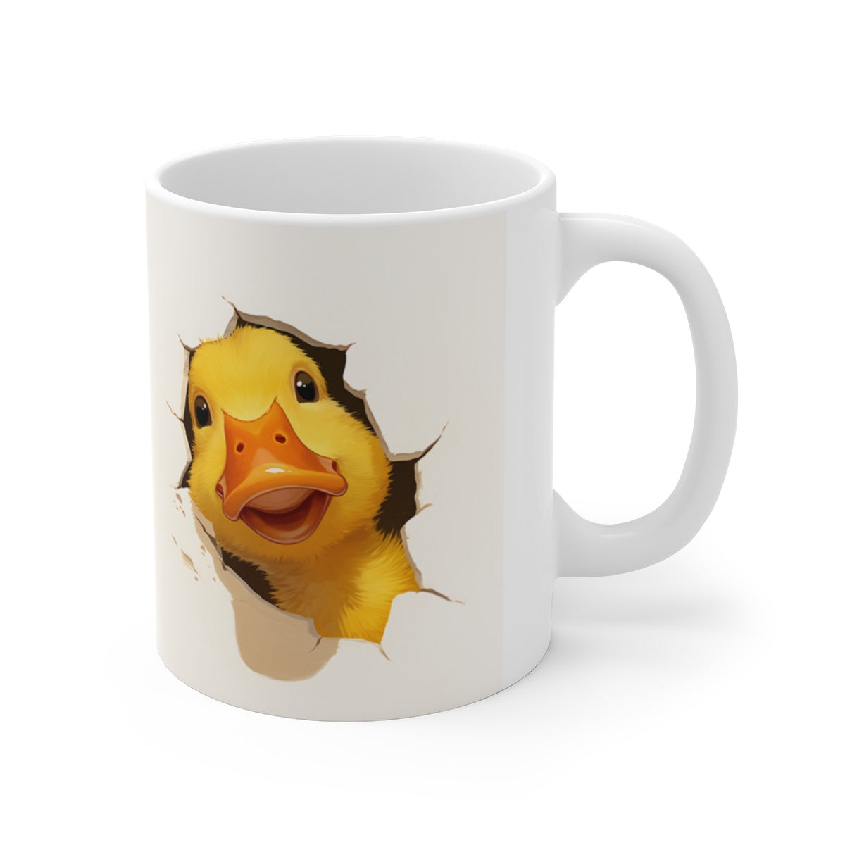 Mug Caneton - Tasse Canard Mignon 325ml - Cadeau Fun & Original pour Amoureux des Animaux