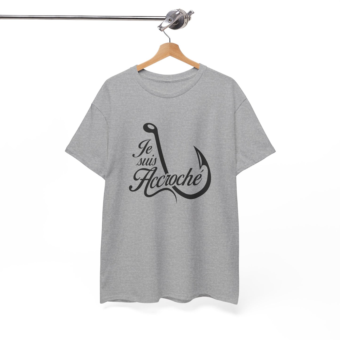 T-Shirt Pêche Homme et Femme – Cadeau Pêcheur Passionné – Humour Hameçon Canne à Pêche – Idée Cadeau Pêche Anniversaire