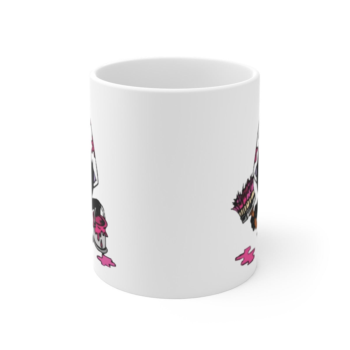 Mug Caliméro Peintre idée cadeau tasse drôle pour enfants et adultes