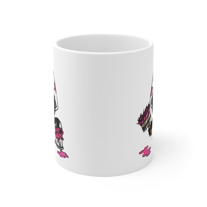 Mug Caliméro Peintre idée cadeau tasse drôle pour enfants et adultes