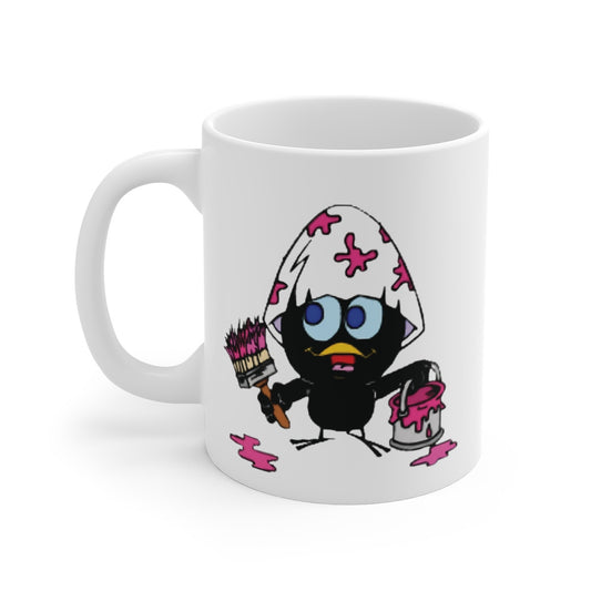 Mug Caliméro Peintre idée cadeau tasse drôle pour enfants et adultes