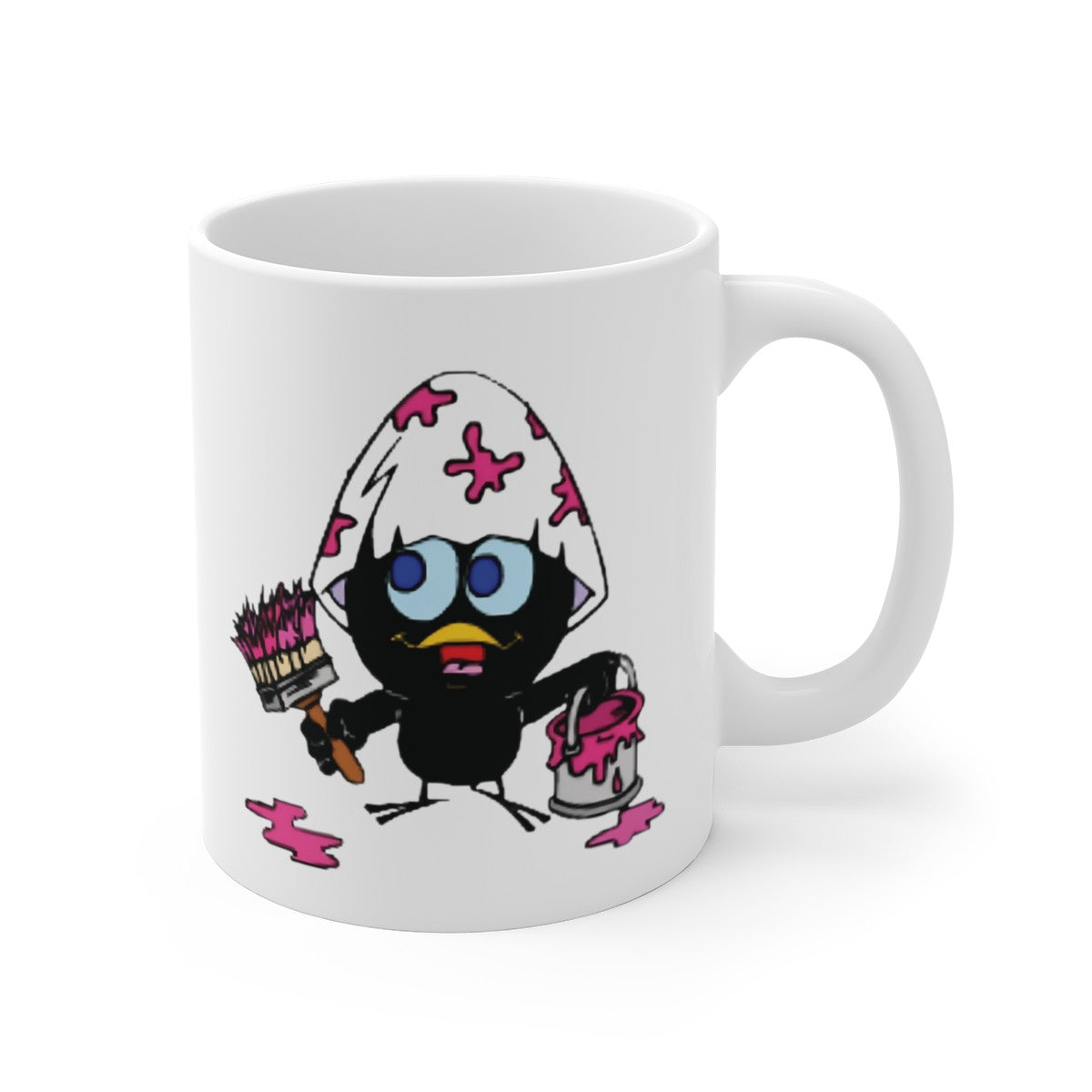 Mug Caliméro Peintre idée cadeau tasse drôle pour enfants et adultes