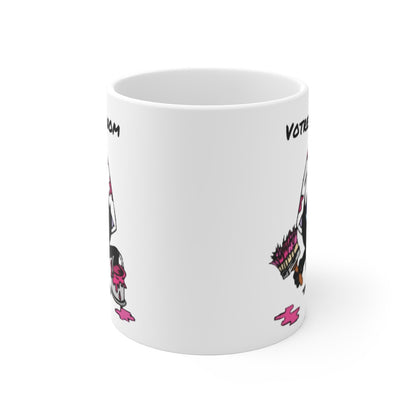 Mug Caliméro Peintre Personnalisable avec Prénom ou Texte idée cadeau tasse drôle 325ml