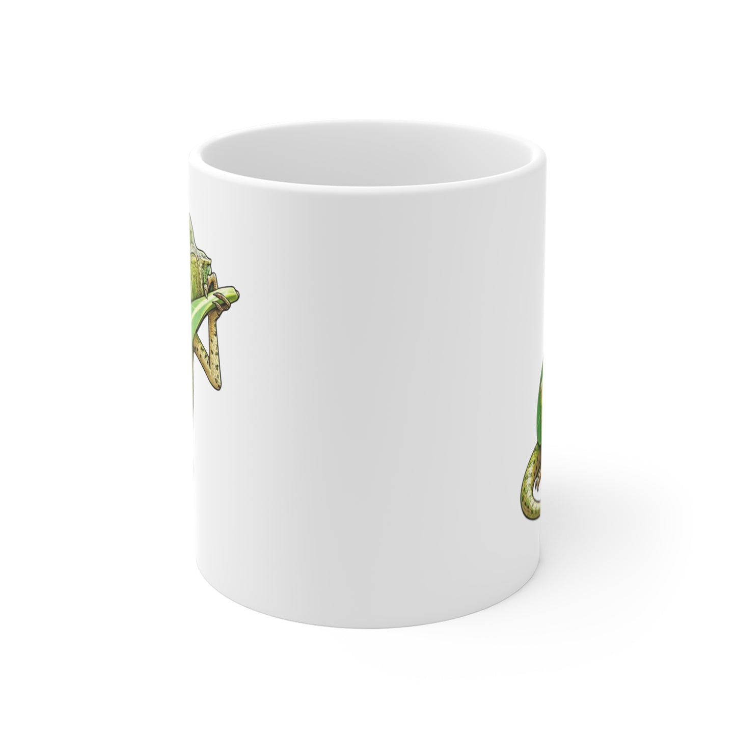 Tasse Lézard Guitariste – Mug Animal Musique Original – Cadeau Fun Nature Artistique 325ml