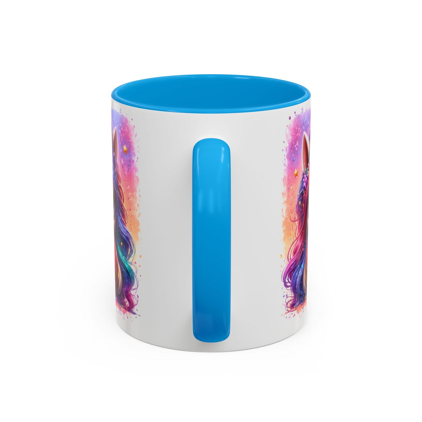 Tasse Licorne Humoristique – Mug “Approche Encore Un Peu” – Cadeau Fun Femme Fille 325ml
