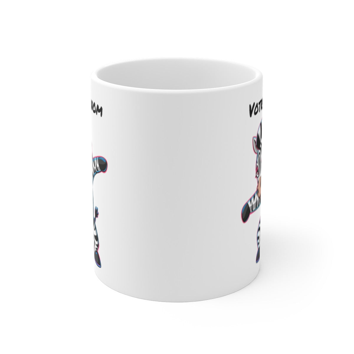 Mug Zèbre Dab Personnalisable - Tasse Originale et Fun - Cadeau Unique - 325ml