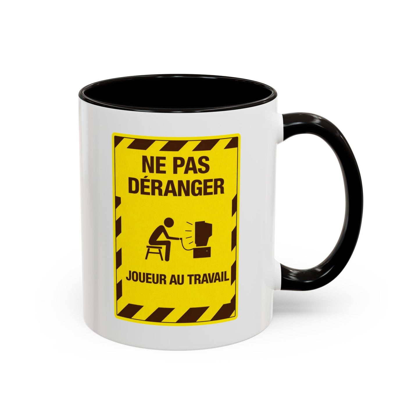 Tasse Gamer Drôle “Ne pas déranger joueur au travail” – Mug Humour Geek Gaming Cadeau Original