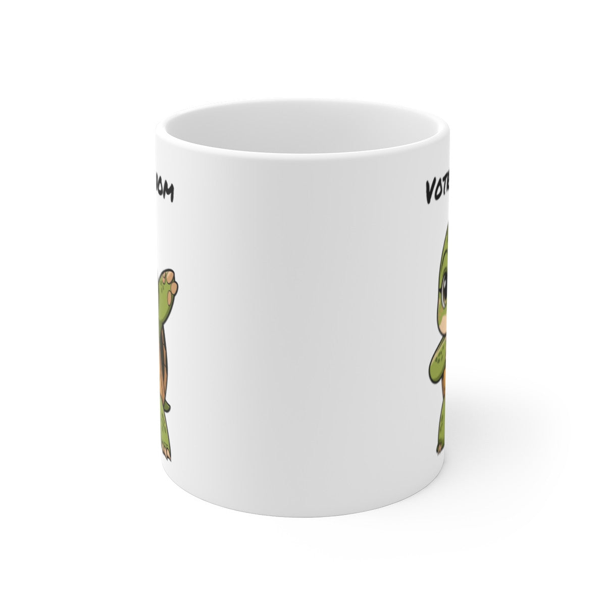 Mug Personnalisable Tortue Mignonne - Tasse en Céramique 325ml - Cadeau Fun et Original