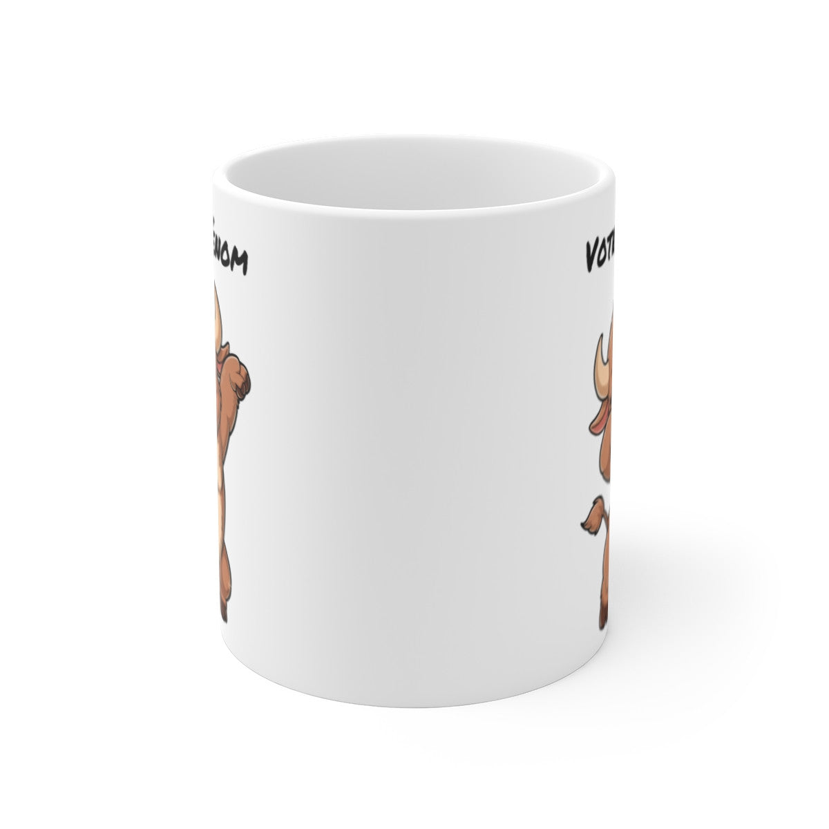 Mug Personnalisable Taureau Dab - Tasse en Céramique 325ml - Cadeau Fun et Original