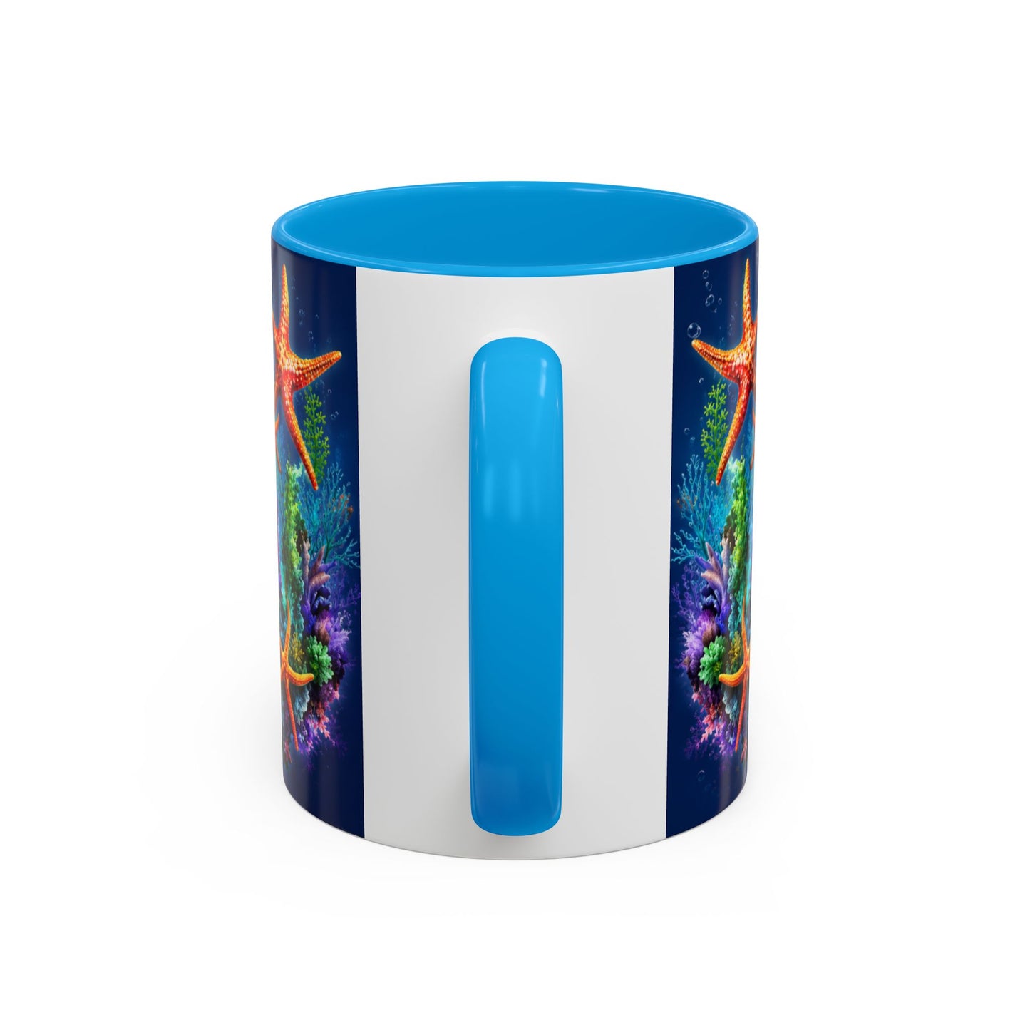 Tasse Tortue Marine Océan Tropical – Mug Fonds Marins Colorés et Poissons Exotiques – Cadeau Mer 325ml
