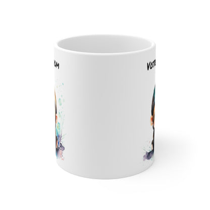 Mug Bébé Singe Aquarelle - Tasse en Céramique 325ml - Design Animal Mignon