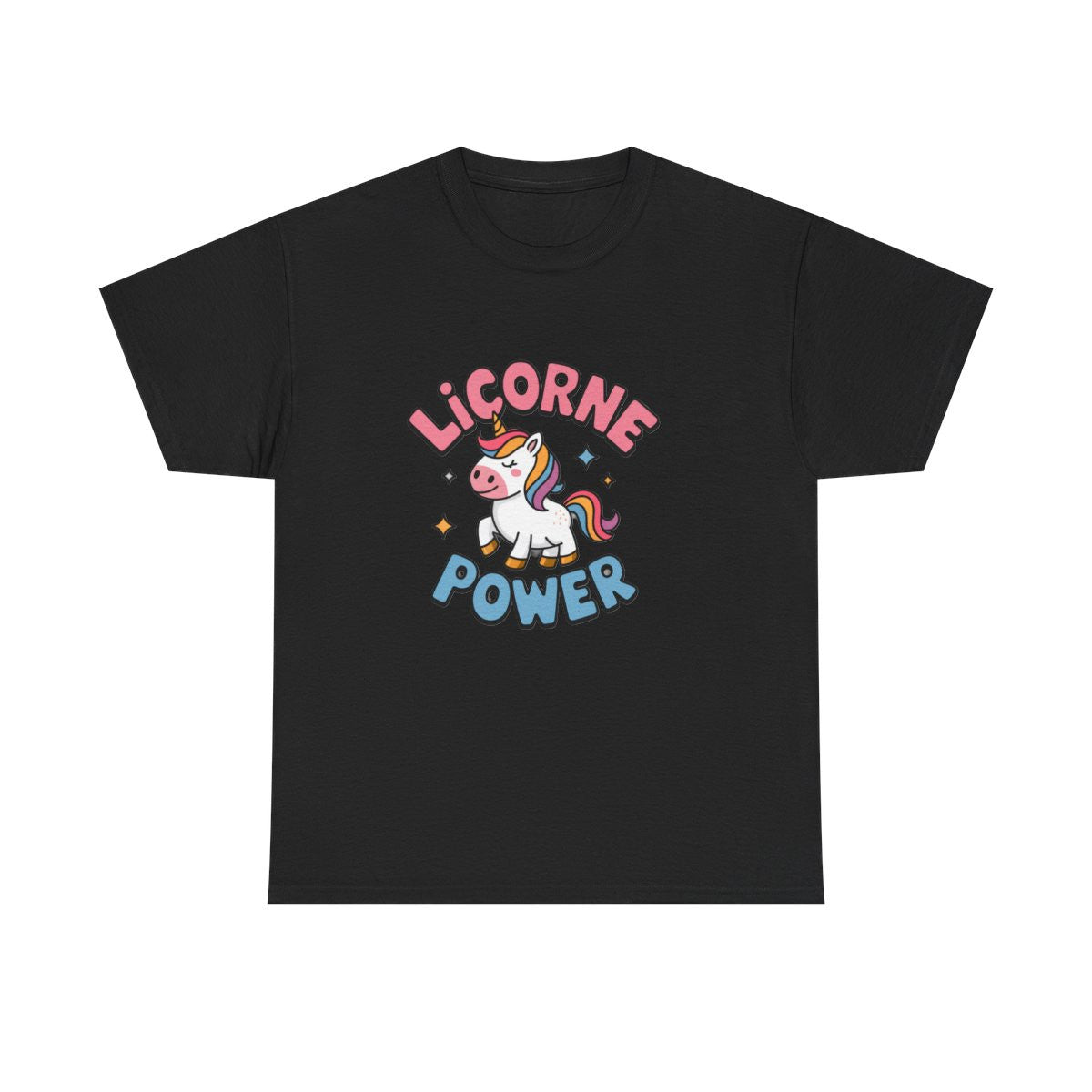 T-shirt Licorne Femme - Licorne Power - Cadeau Licorne, Magique et Fantaisie tee shirt