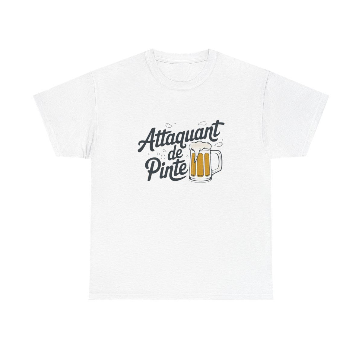 T shirt Humour Bière Attaquant de Pinte  Cadeau Soirée Apéro Brasseur  Tee Shirt  Homme Femme