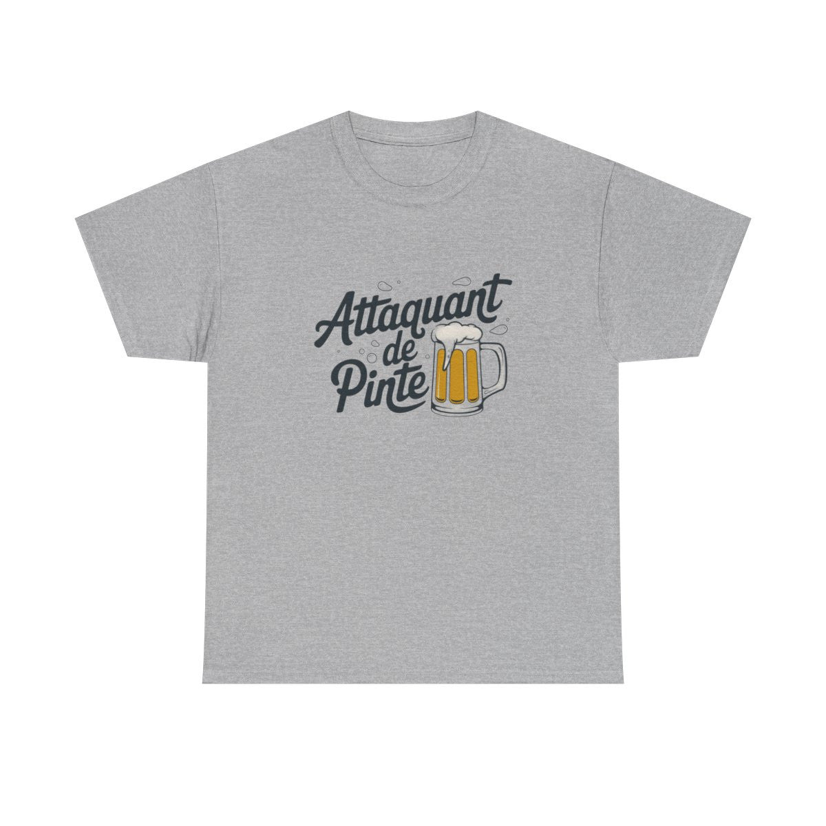 T shirt Humour Bière Attaquant de Pinte  Cadeau Soirée Apéro Brasseur  Tee Shirt  Homme Femme