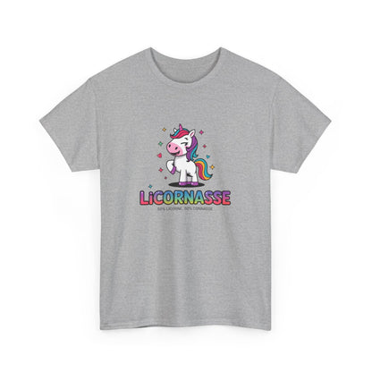 T shirt licorne femme drôle Licorne arc-en-ciel avec caractère  Tee shirt humoristique original  Cadeau fille, ado ou adulte