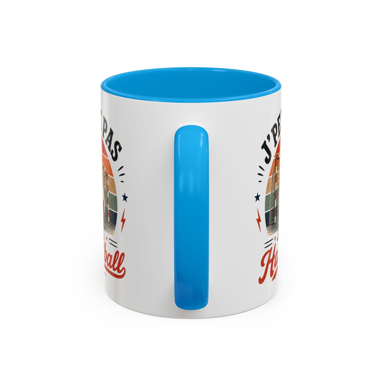 Tasse J’Peux Pas J’Ai Handball – Mug Handball Vintage Humoristique – Cadeau Joueur Homme Femme 325ml