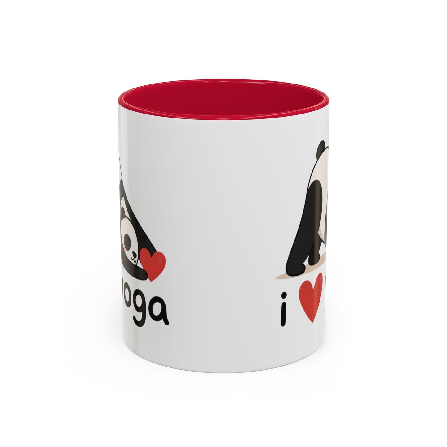 Mug Yoga Panda – I Love Yoga – Tasse Humoristique Zen Kawaii – Cadeau Original Méditation Relaxation Bien Être Céramique 325ml
