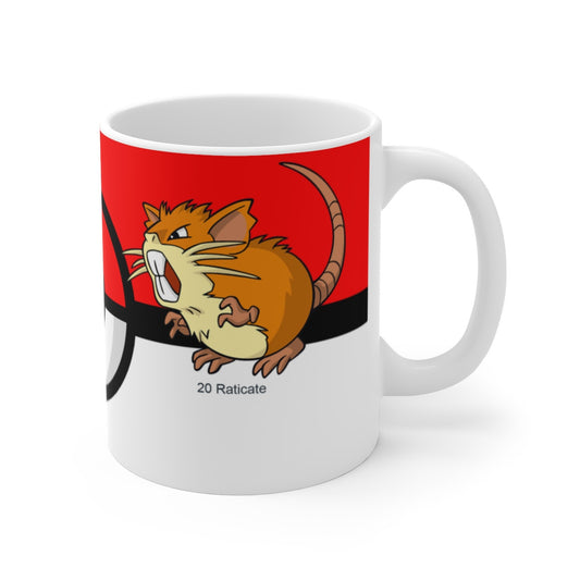 Mug Pokémon Ratatac évolution – Duo Évolution Monstre Manga