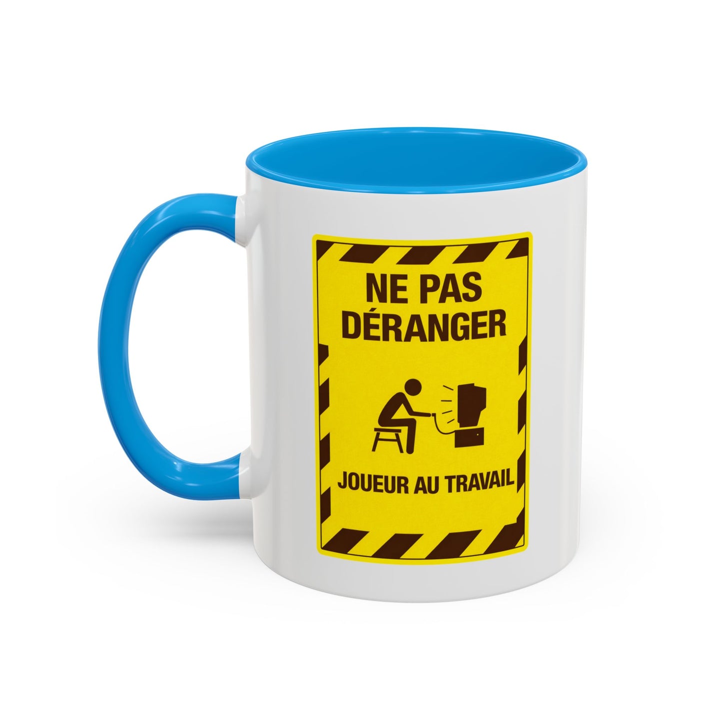 Tasse Gamer Drôle “Ne pas déranger joueur au travail” – Mug Humour Geek Gaming Cadeau Original