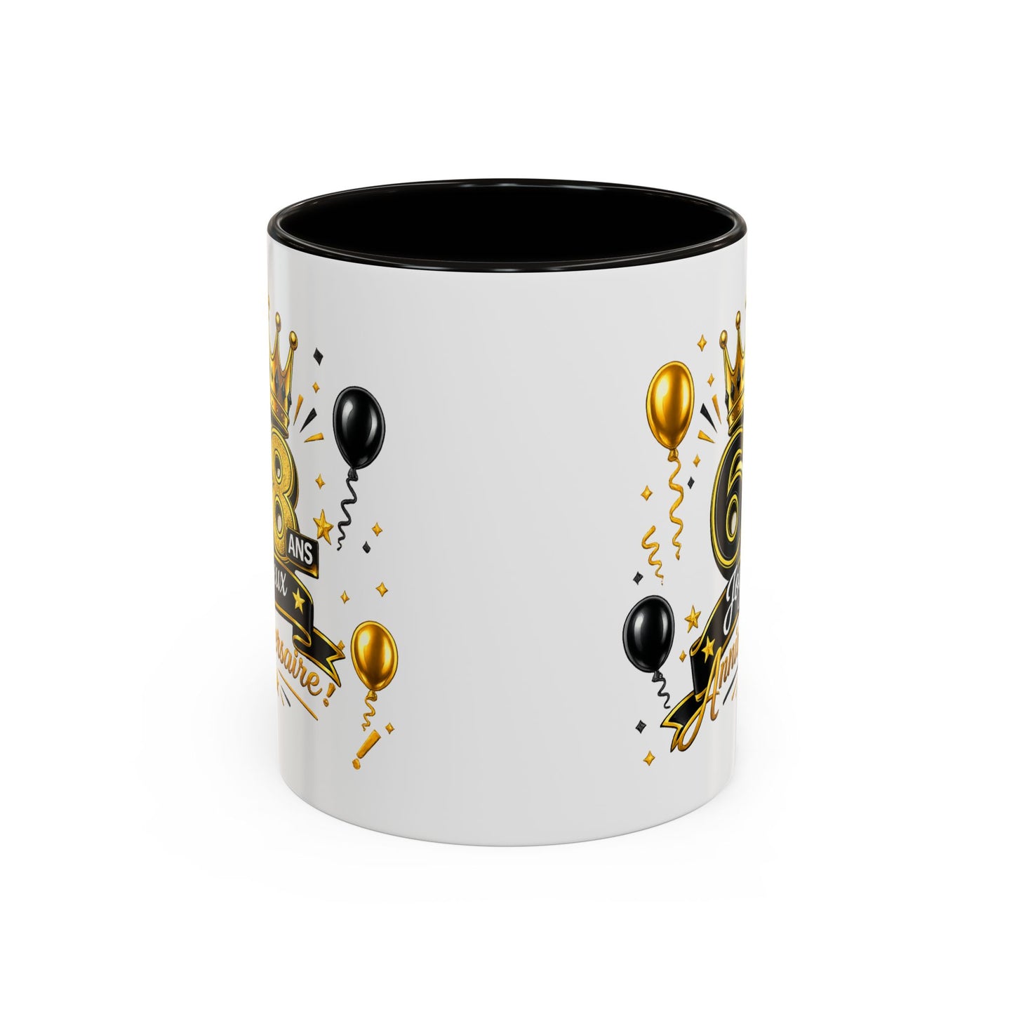 Mug Joyeux 68 Ans – Tasse Anniversaire 68 Ans – Cadeau Original pour Femme Homme – Idée Cadeau 68e Anniversaire