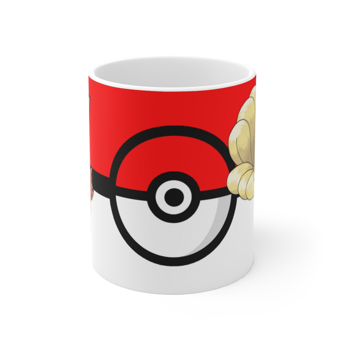 Mug Tasse Pokémon Feunard Duo Flamboyant – Renards Légendaires à 6 et 9 Queues