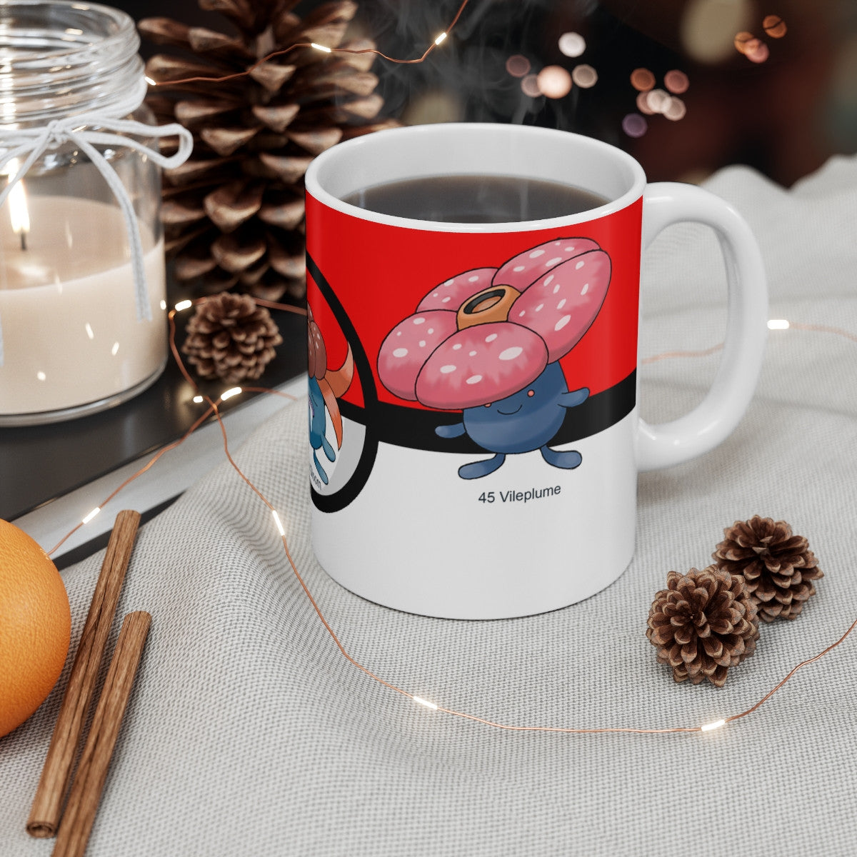 Mug Tasse Pokémon Rafflesia évolution Trio Botanique – Herbe, Dodo & Poison