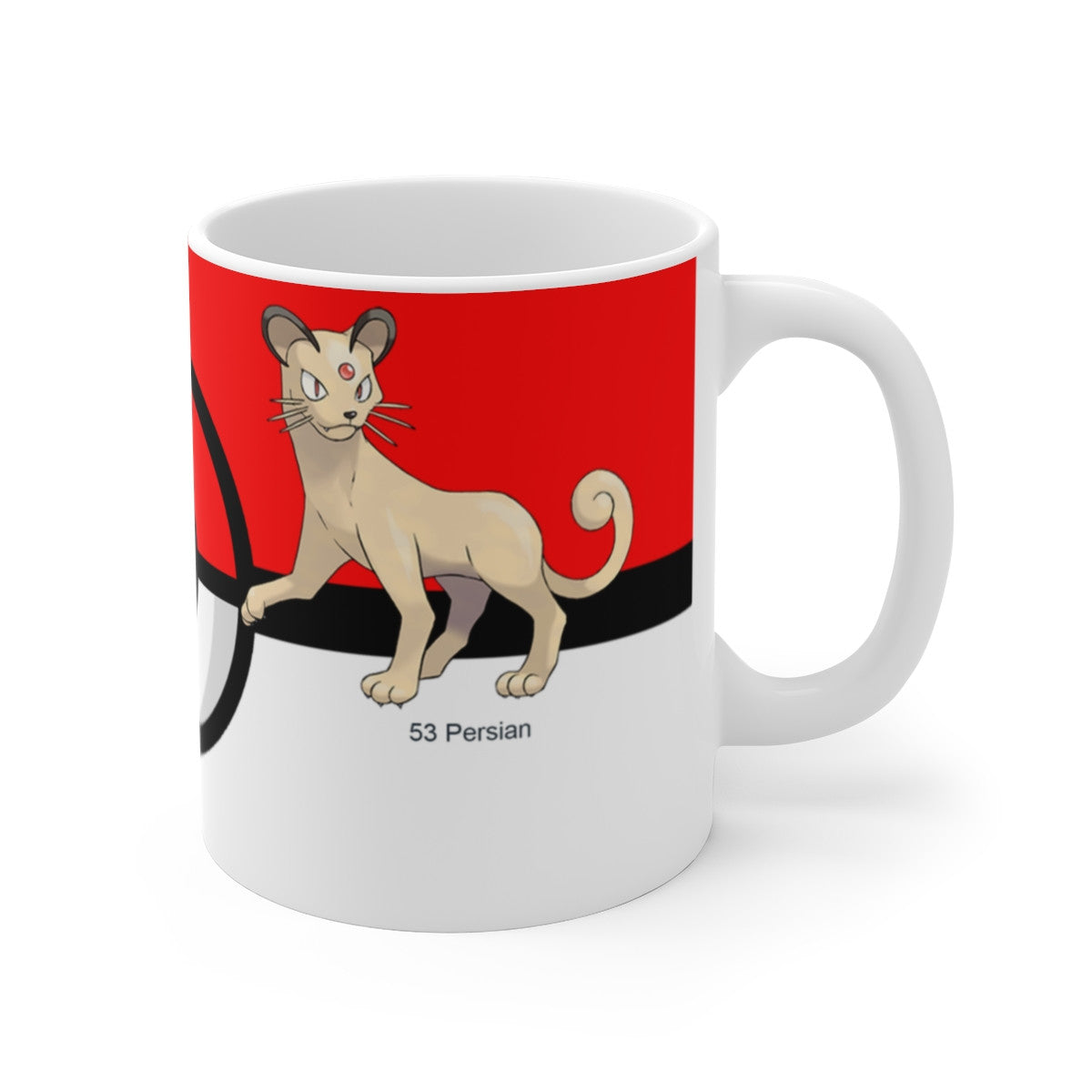 Mug Tasse Pokémon Miaouss Persian  Tasse évolution Jackpot 151