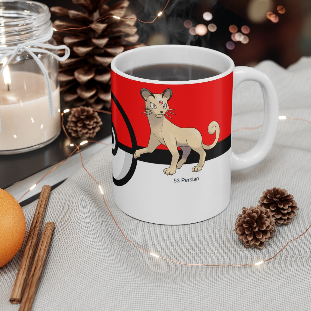 Mug Tasse Pokémon Miaouss Persian  Tasse évolution Jackpot 151