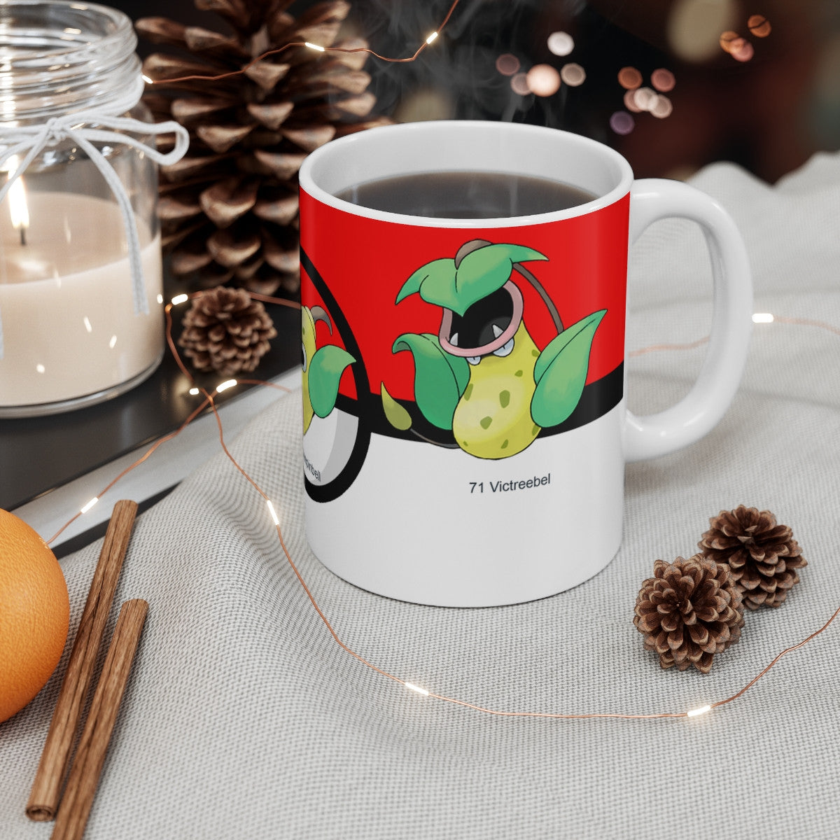 Mug Tasse Pokémon Empiflor  Carnivore Tropicale – Évolution Plante Mystique ?