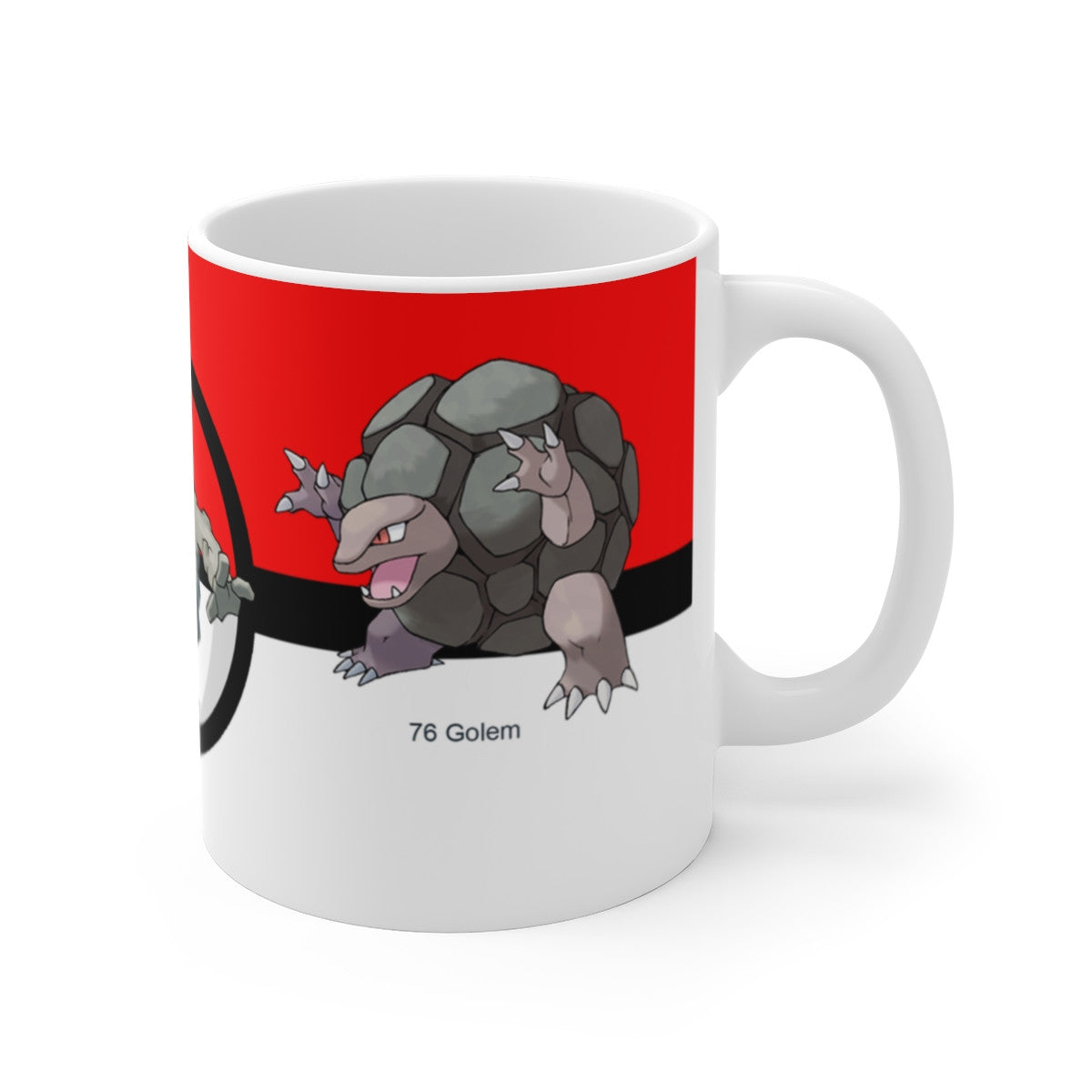 Mug Tasse Pokémon Grolem évolution – Trio Minéral ??