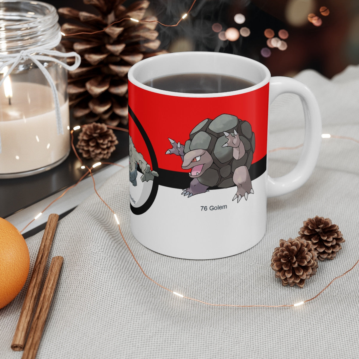 Mug Tasse Pokémon Grolem évolution – Trio Minéral ??