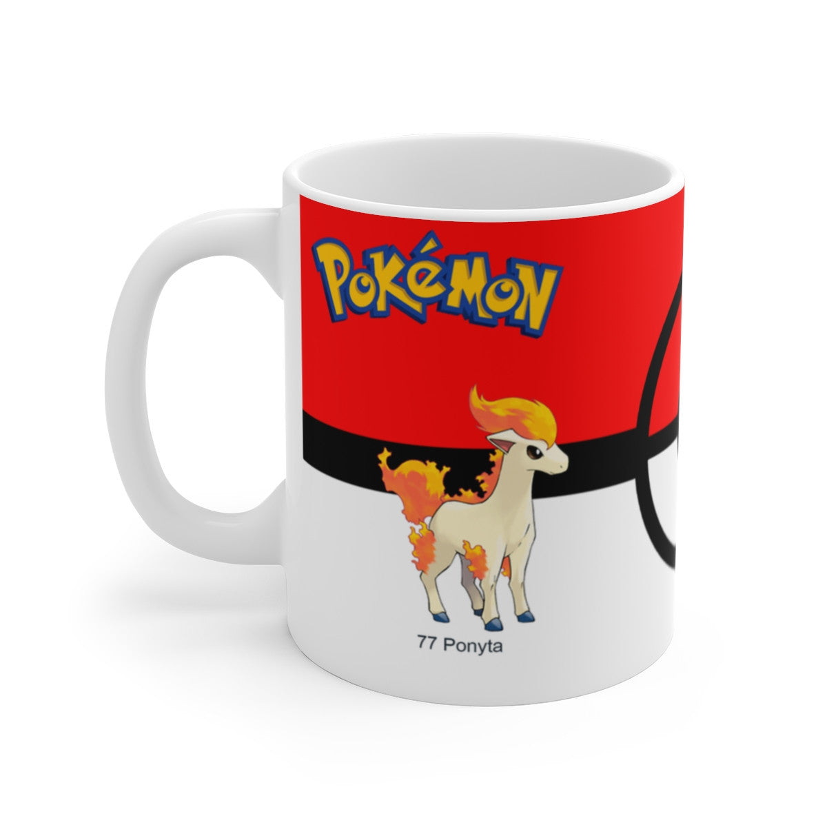 Mug Tasse Pokémon Galope Ponyta évolution ??