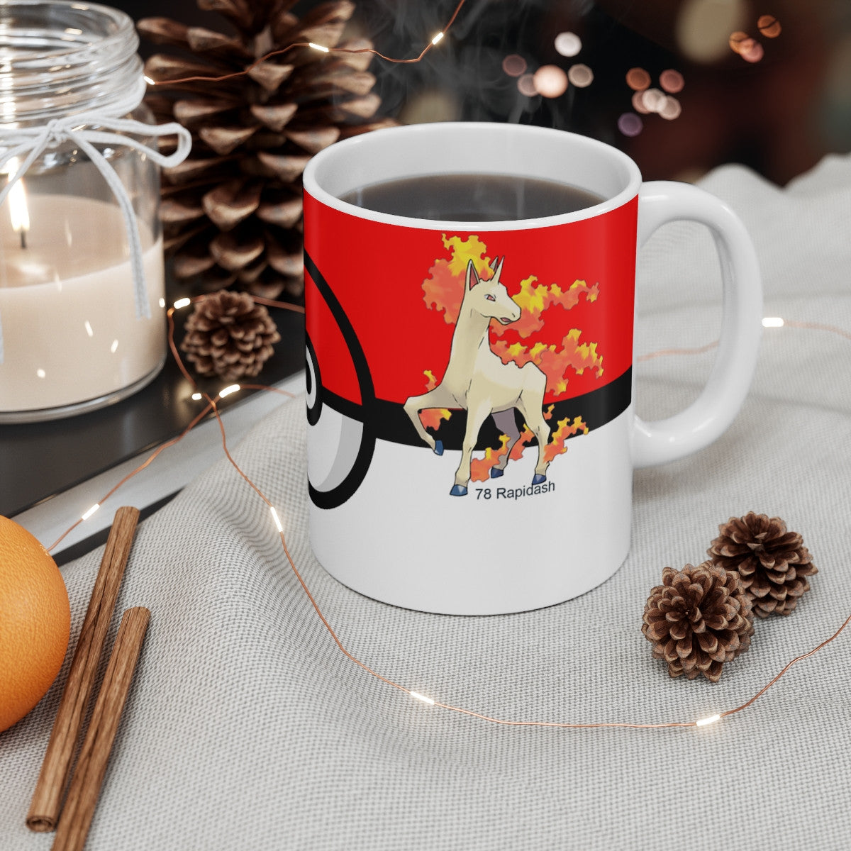 Mug Tasse Pokémon Galope Ponyta évolution ??