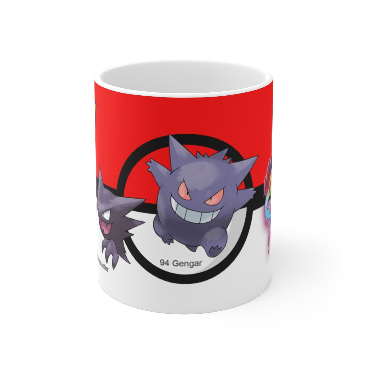 Mug Tasse Pokémon ectoplasma évolution– Rire Glacial & Café Surnaturel ??