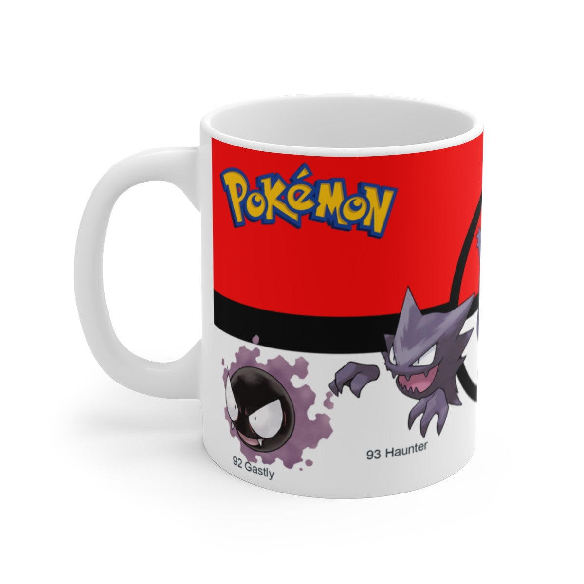 Mug Tasse Pokémon ectoplasma évolution– Rire Glacial & Café Surnaturel ??