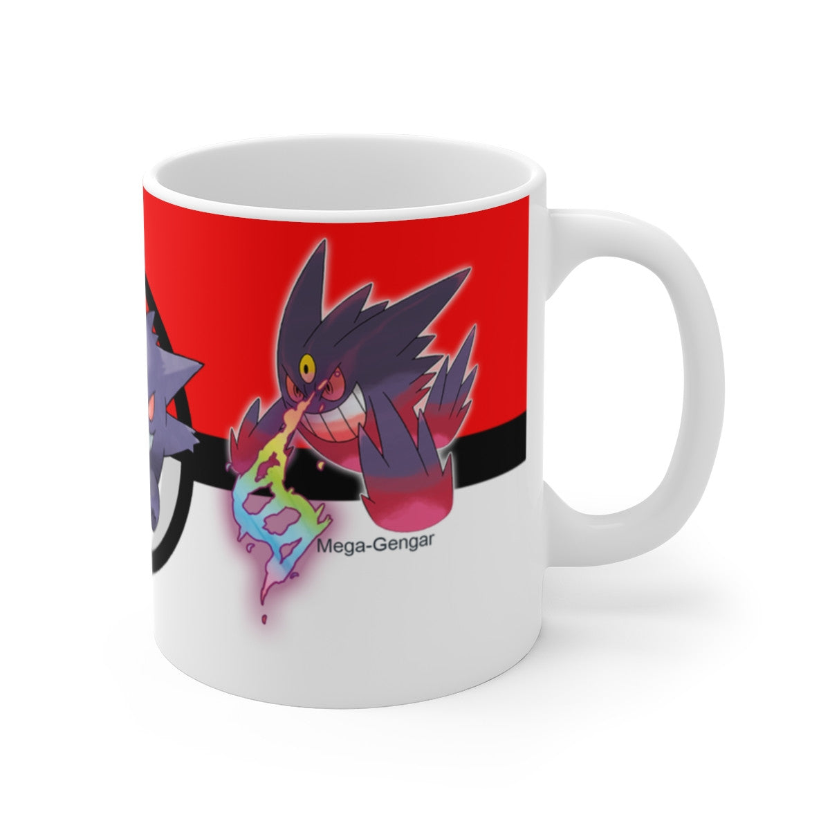 Mug Tasse Pokémon ectoplasma évolution– Rire Glacial & Café Surnaturel ??