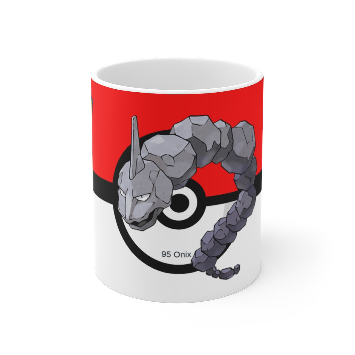 Mug Tasse Onix Pokémon – Force brute et café serré ?☕