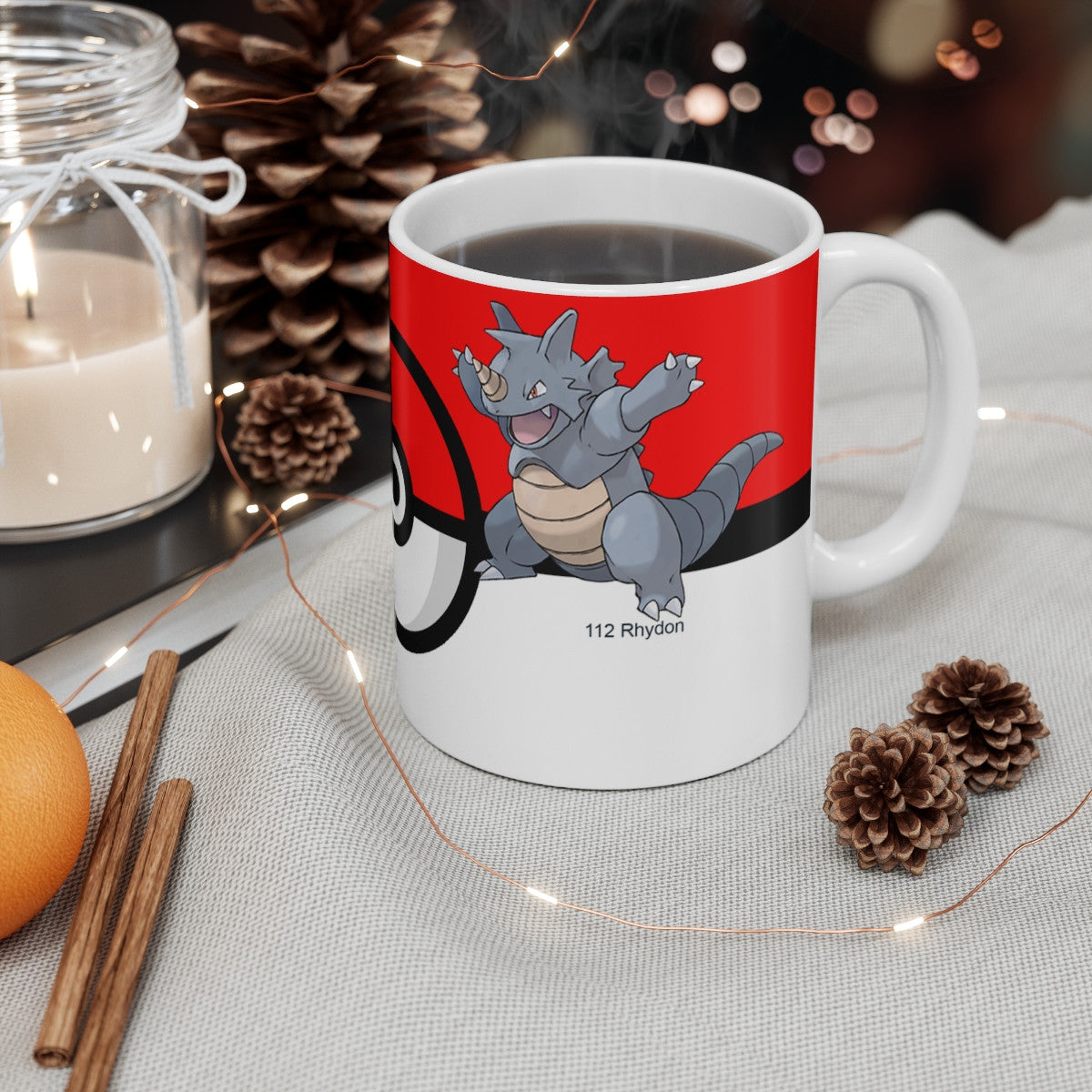 Mug Tasse Pokémon Rhinoféros évolution 151 – Pour les matins sans détour